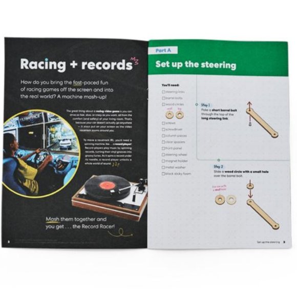 KiwiCo Kiwi Crate Science Kit Record Racer Building set Engineering racetrack - Picture 8 of 10